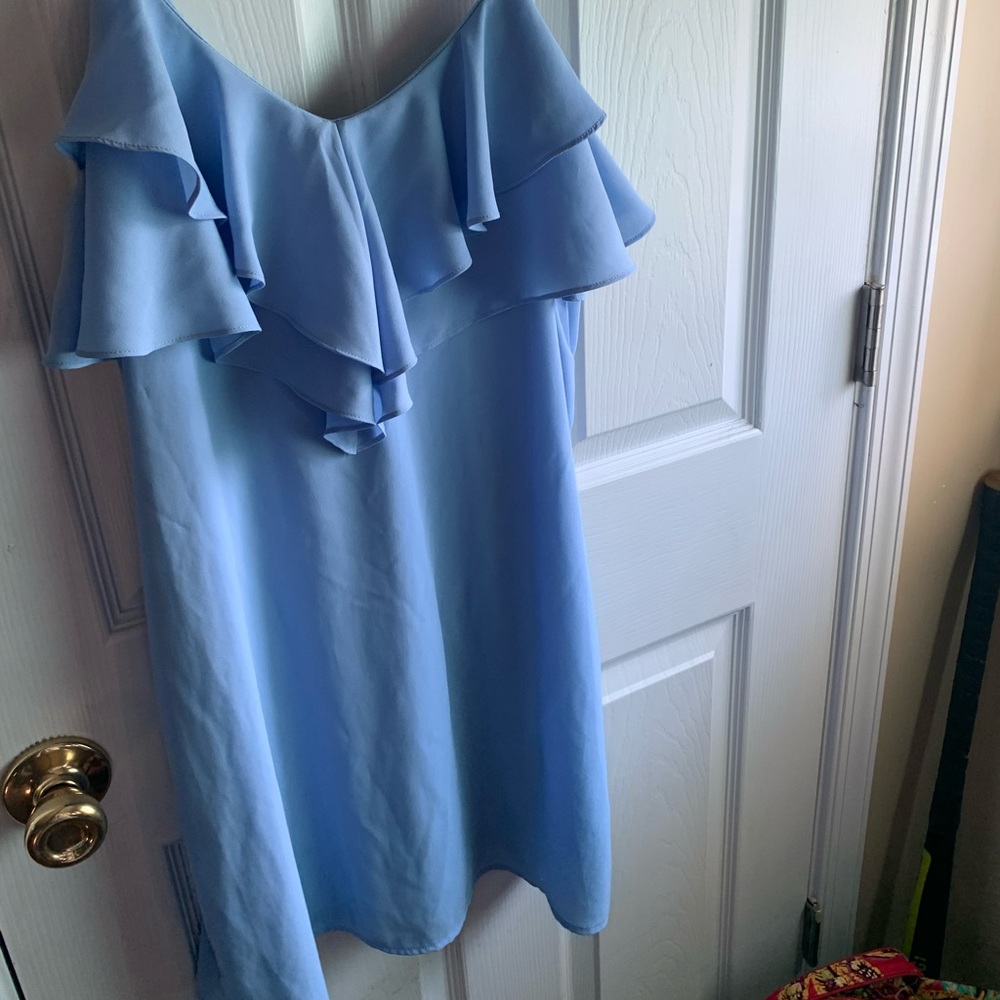 Small Boutique Blue Mermaid Dress Size Medium